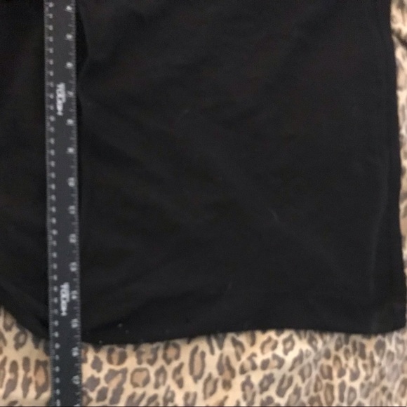 Ann Taylor Loft  size XL black knit halter with sequin front ties at neck - Picture 8 of 14